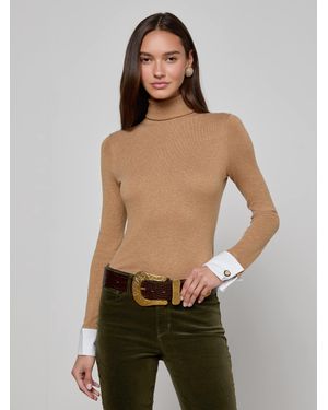 L'Agence Flora Turtleneck - Green