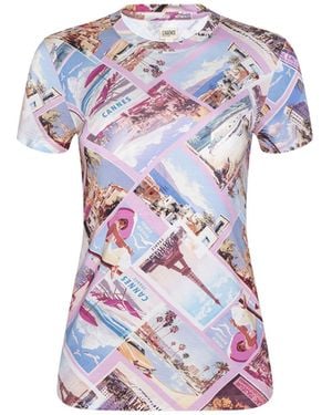L'Agence Ressi Fitted T-Shirt - White