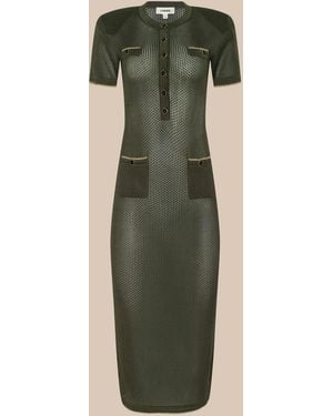 L'Agence Mel Knit Dress - Green