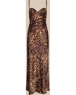 L'Agence Sayla Silk Gown - Natural