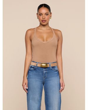 L'Agence Body Wrenna Racerback En Tourbillon De Cannelle - Bleu