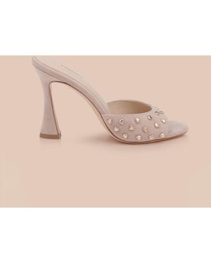 L'Agence Avery Embellished Mule - Natural