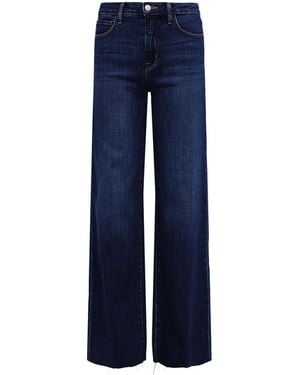 L'Agence Scottie Wide-Leg Jean - Blue