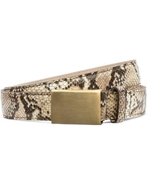 L'Agence Ceinture Amerie, Python Clair - Neutre
