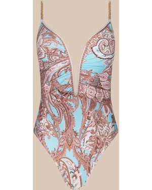 L'Agence 'Agence Lilou One-Piece Swimsuit - Natural