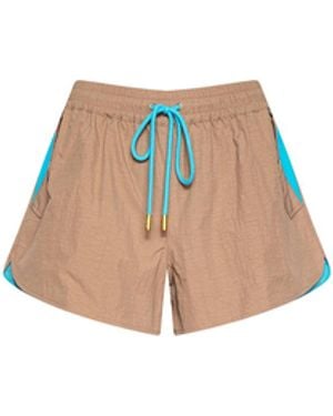 L'Agence Grayson Nylon Short - Natural