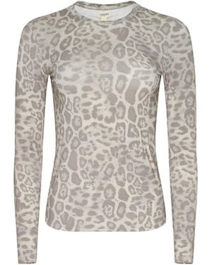 L'Agence Tess Long Sleeve T-Shirt - Multicolour
