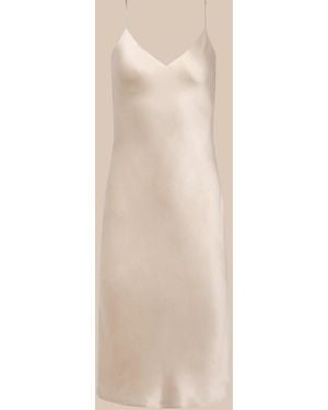 L'Agence Jodie Silk Slip Dress - Multicolor