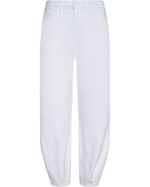L'Agence Krista Tapered Jean - White