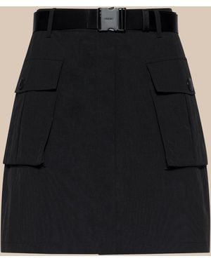L'Agence Norene Nylon Mini Skirt - Blue