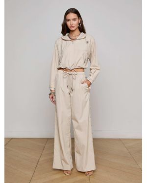 L'Agence Pantalon À Boutons-Pression Valkyrie, Ciment - Neutre