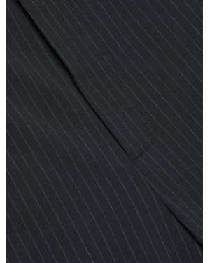 L'Agence Rebel Pinstriped Trouser - Blue