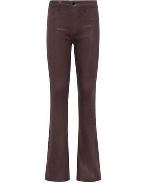 L'Agence Selma Coated Bootcut Jean - Multicolour