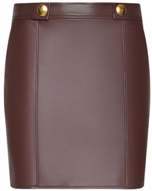 L'Agence Nolina Mini Skirt - Purple