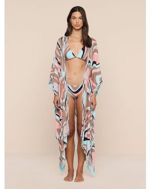 L'Agence Kara Kimono Cover-Up - Natural