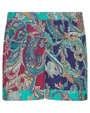 L'Agence Enyo Cover-Up Short - Blue