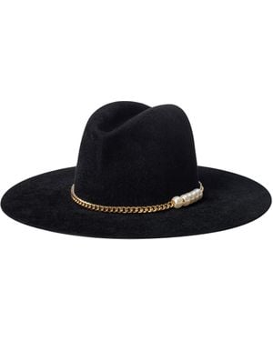 L'Agence Allende Hat - Black