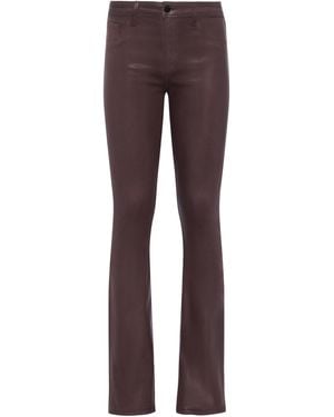 L'Agence Selma Coated Bootcut Jean - Multicolor