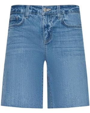 L'Agence River Jean Bermuda Short - Blue