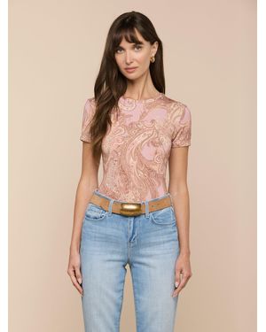 L'Agence Ressi Fitted T-Shirt - Bleu