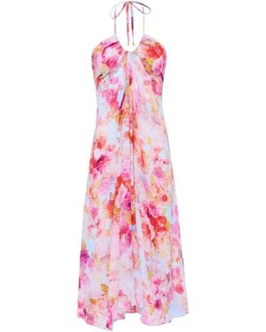 L'Agence 'Agence Cheri Cover-Up Dress - Pink