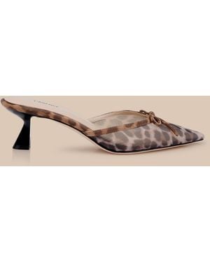 L'Agence Palermo Mesh Mule - Natural