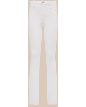 L'Agence Ruth Straight-leg Jean - White