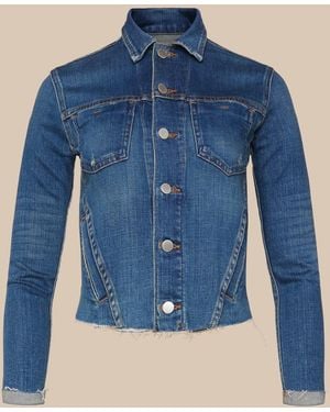 L'Agence Janelle Denim Jacket - Blue
