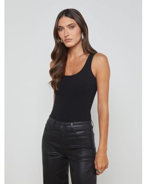 L'Agence Débardeur Adira À Décolleté Profond, Noir