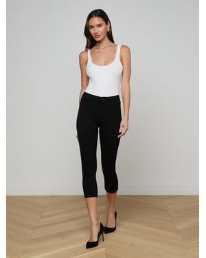 L'Agence Amaris Pedal Pusher - Black