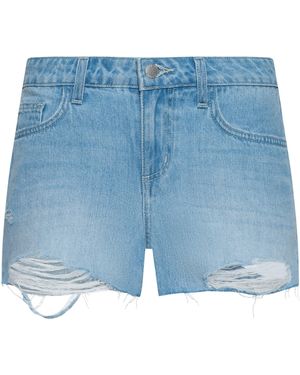 L'Agence Teya Low-Rise Jean Short - Multicolour
