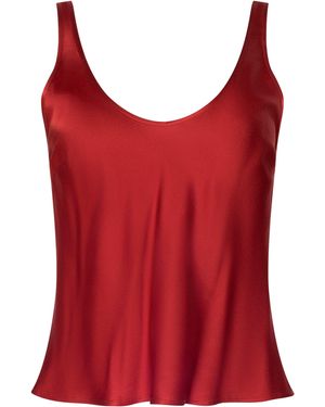 L'Agence 'Agence Eddie Tank Top - Red