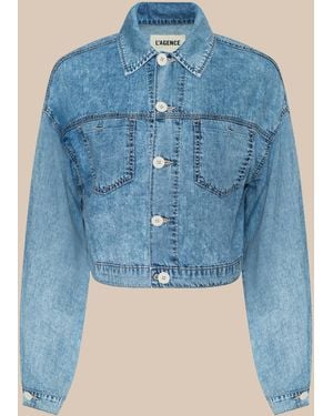 L'Agence Gaines Jean Jacket - Blue