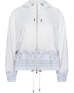 L'Agence Miro Hooded Windbreaker - White