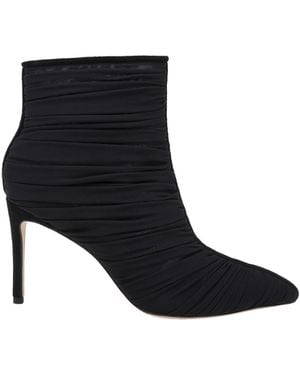 L'Agence Fulton Mesh Bootie - Black