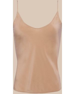 L'Agence Lexi Silk Camisole - Natural