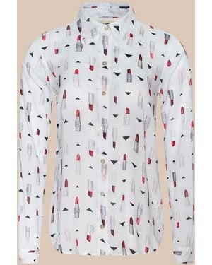 L'Agence Holly Blouse Top - Blue