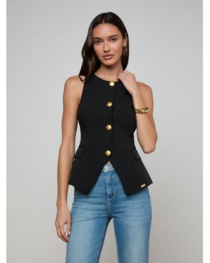 L'Agence Tessa Vest - Blue
