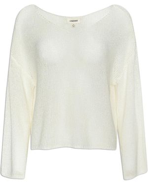 L'Agence Ethan Knit Pullover - Blue