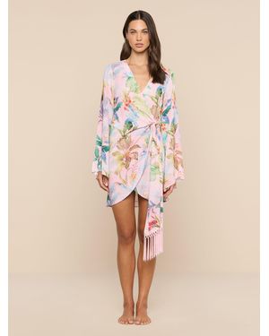 L'Agence Kohima Cover-Up Dress - Natural