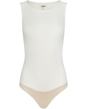 L'Agence 'Agence Riza Boatneck Bodysuit - Natural