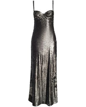 L'Agence Sayla Sequin Gown - Natural