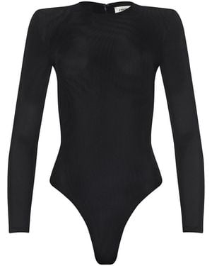 L'Agence 'Agence Trista Bodysuit - Black
