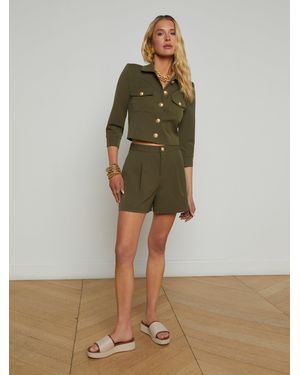 L'Agence Saige Short - Green