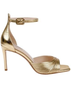 L'Agence Cici Stiletto Sandal - Metallic