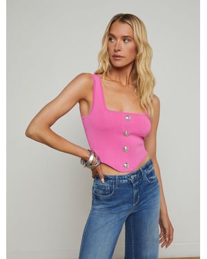 L'Agence Saga Top - Pink