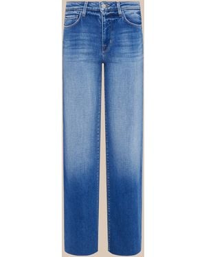L'Agence Scottie Wide-leg Jean - Blue
