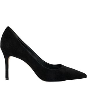 L'Agence Maelle Suede Pump - Black