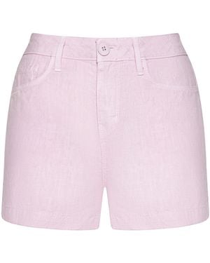 L'Agence Gina Linen Short - White