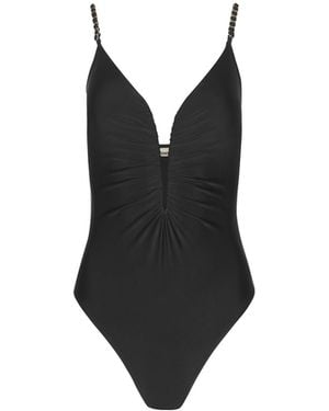 L'Agence 'Agence Lilou One-Piece Swimsuit - Black